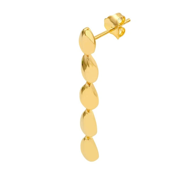 5 Teardrop Link Dangle Earrings