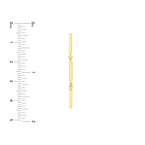 Dangle Square Bar Earrings