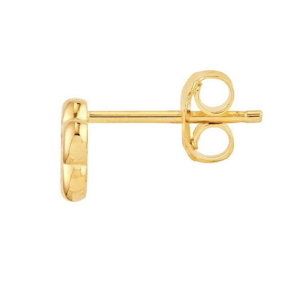 Open Flower Stud Earrings