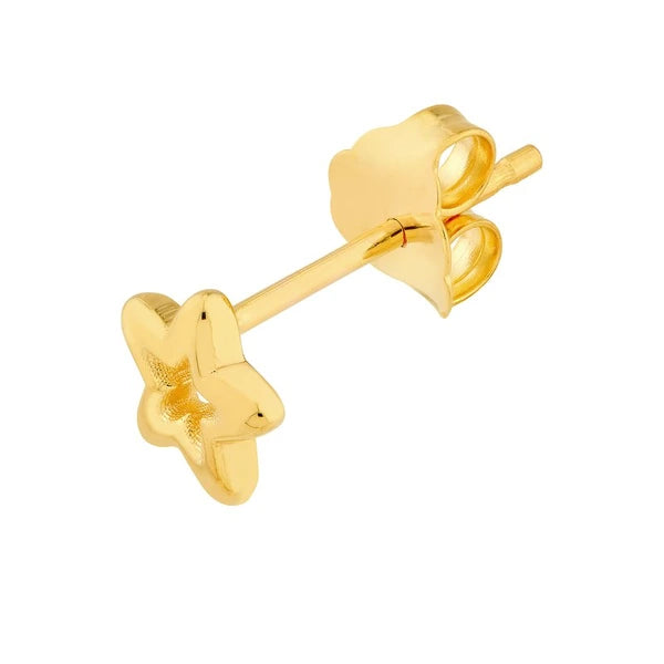 Open Star Stud Earrings