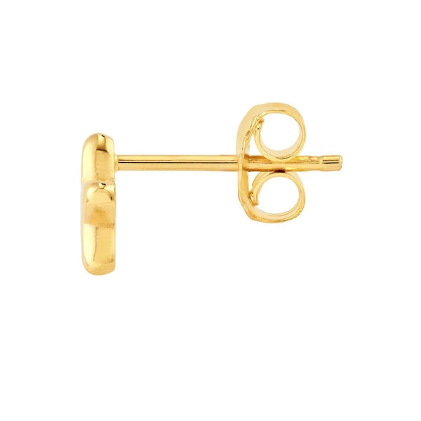Open Star Stud Earrings