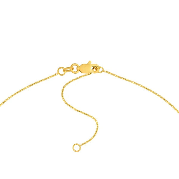 Beaded Border Radiant Heart Necklace
