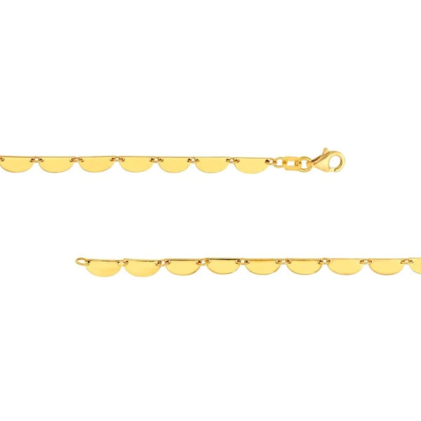 Half Moon Link Bracelet