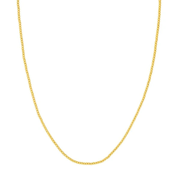Textured Shimmering Bead Chain