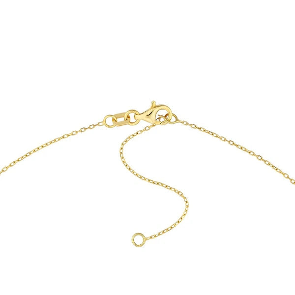Diamond Gothic 'H' Necklace