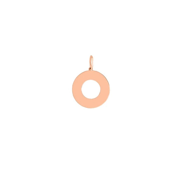 Circle Cutout Engravable Charm