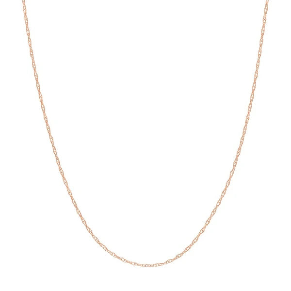 0.7mm Pendant Rope Chain with Spring Ring