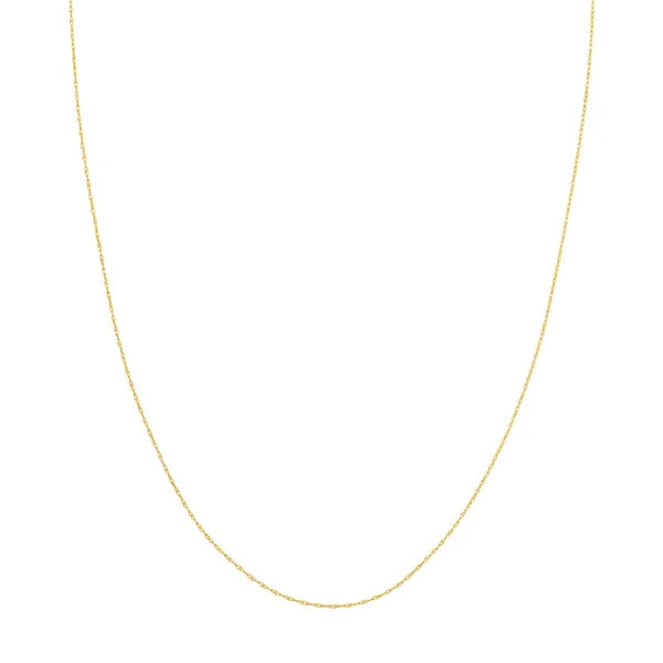 0.80mm Pendant Rope Chain with Spring Ring