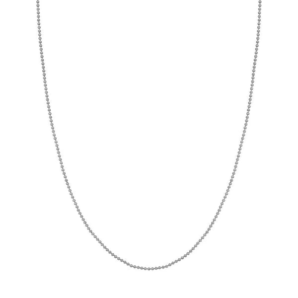 1.5mm Bead Chain with Lobster Lock