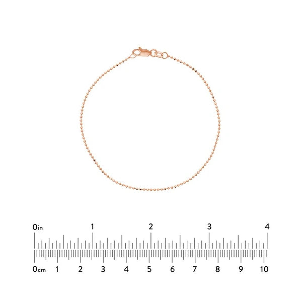 1.20mm D/C Bead Chain with Lobster Lock