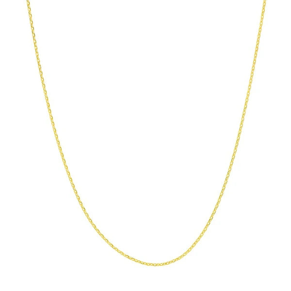 0.65mm D/C Cable Chain with Spring Ring Qtag