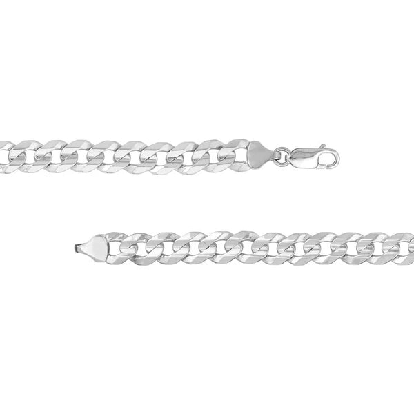 8.7mm Cuban Curb Chain with Lobster Lock
