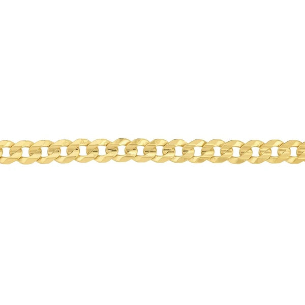 8.7mm Cuban Curb Chain with Lobster Lock