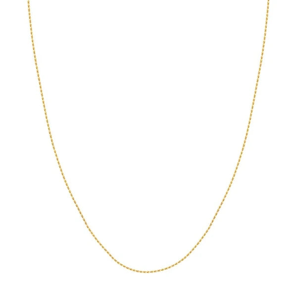 1.05mm D/C Rope Chain with Lobster Lock