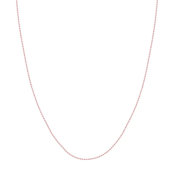 1.05mm D/C Rope Chain with Lobster Lock