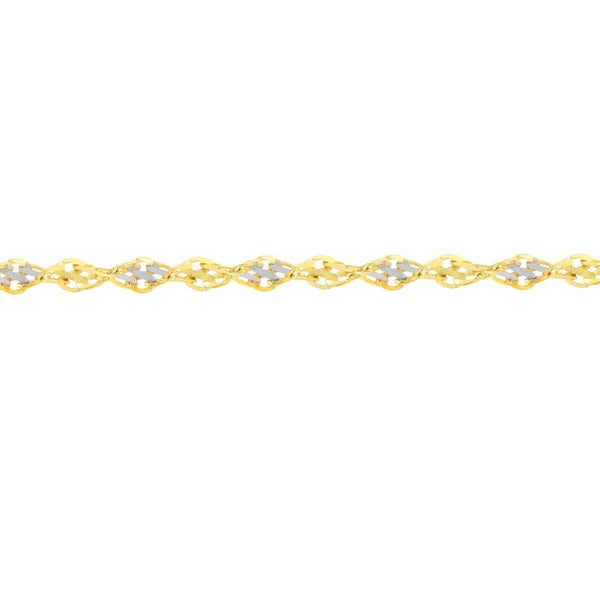 2.10mm Two Tone Dorica Chain