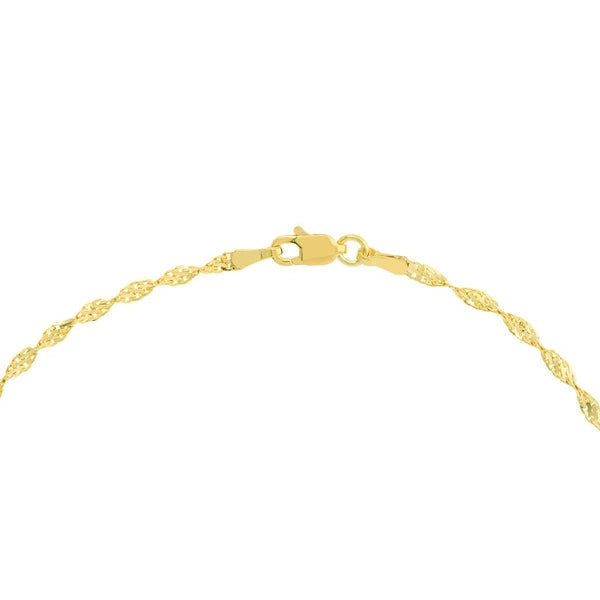 2.1mm Dorica Chain with Lobster Lock