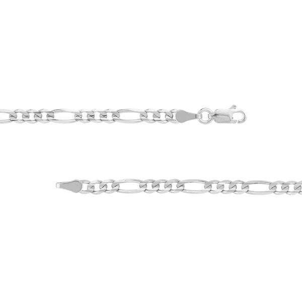 3.9mm Figaro Chain with Lobster Lock