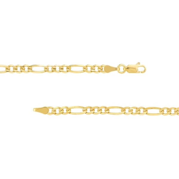 3.9mm Figaro Chain with Lobster Lock