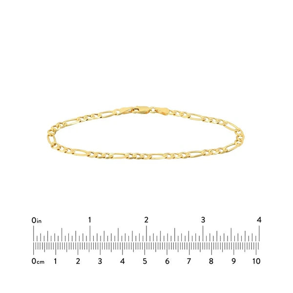 3.9mm Figaro Chain with Lobster Lock