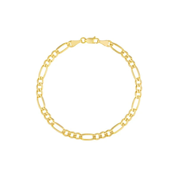 4.75mm Concave Figaro with Lobster Lock