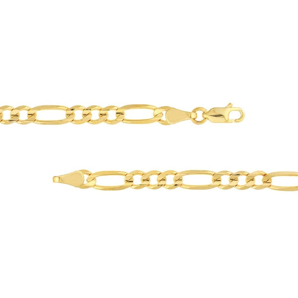 4.75mm Concave Figaro with Lobster Lock