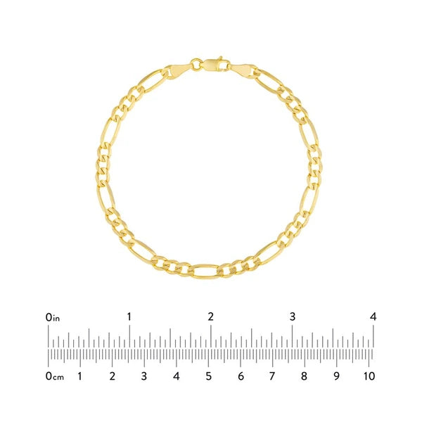 4.75mm Concave Figaro with Lobster Lock