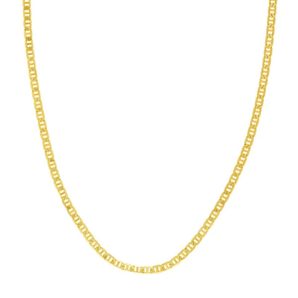 3.70mm Mariner Chain with Lobster Lock