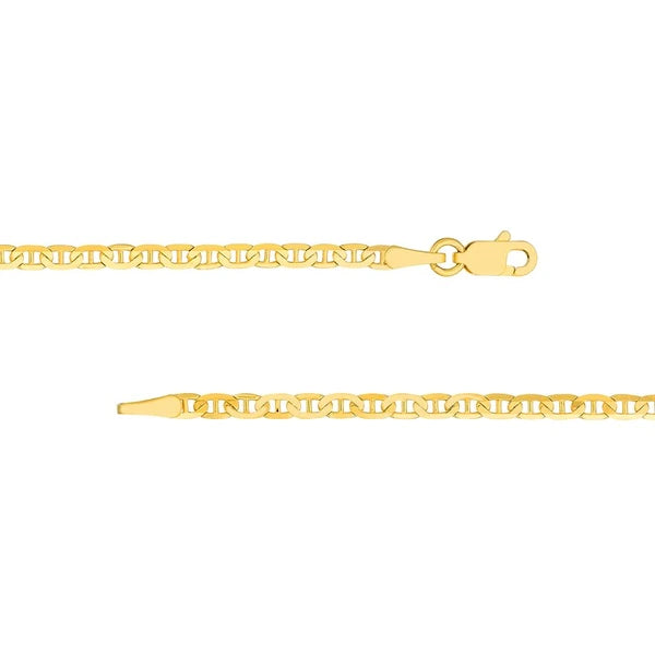 2.30mm Mariner Chain with Lobster Lock