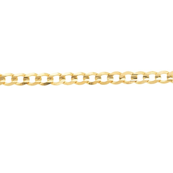 3.90mm Light Open Curb Chain with Lobster Lock