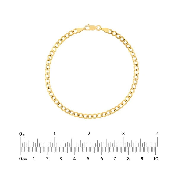 3.90mm Light Open Curb Chain with Lobster Lock