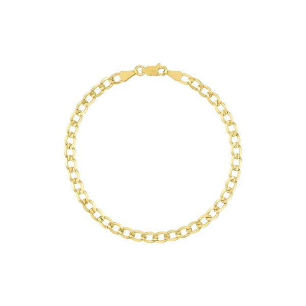4.6mm Light Open Curb Chain with Lobster Lock