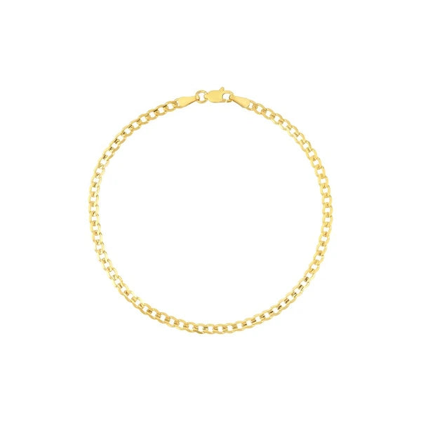 2.7mm Light Open Curb Chain with Lobster Lock