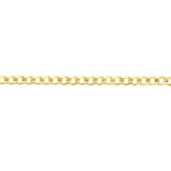 2.7mm Light Open Curb Chain with Lobster Lock