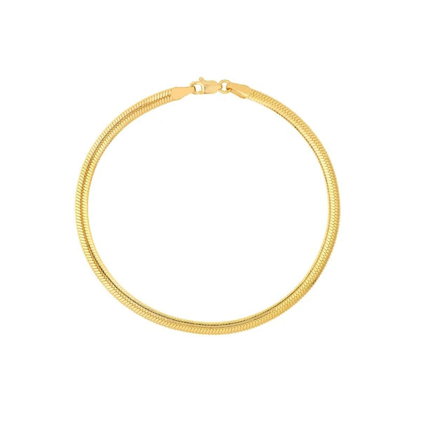 3.20mm Oval SN/Ake Chain with Lobster Lock