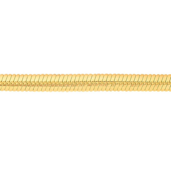 3.20mm Oval SN/Ake Chain with Lobster Lock