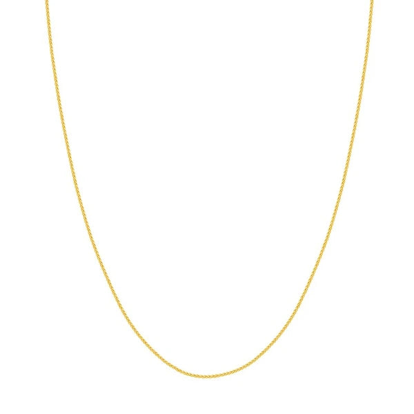 1.05mm Wheat Chain with Lobster Lock