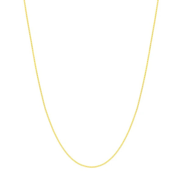 0.55mm Box Chain with Spring Ring