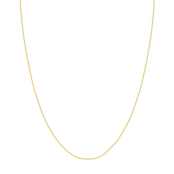 1.17mm Square Wheat Chain with Spring Ring