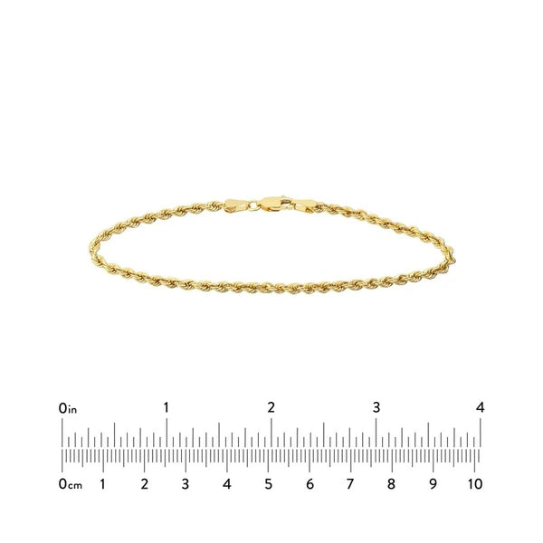 2.9mm Light Rope Chain with Lobster Lock