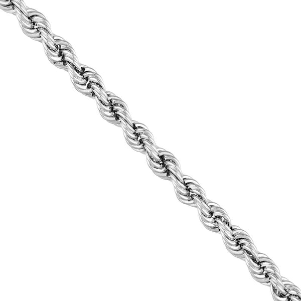 4mm Light Rope Chain with Lobster Lock