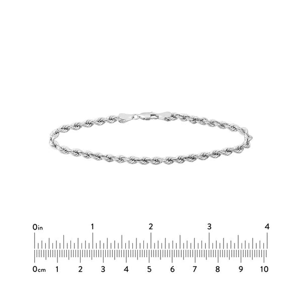 4mm Light Rope Chain with Lobster Lock
