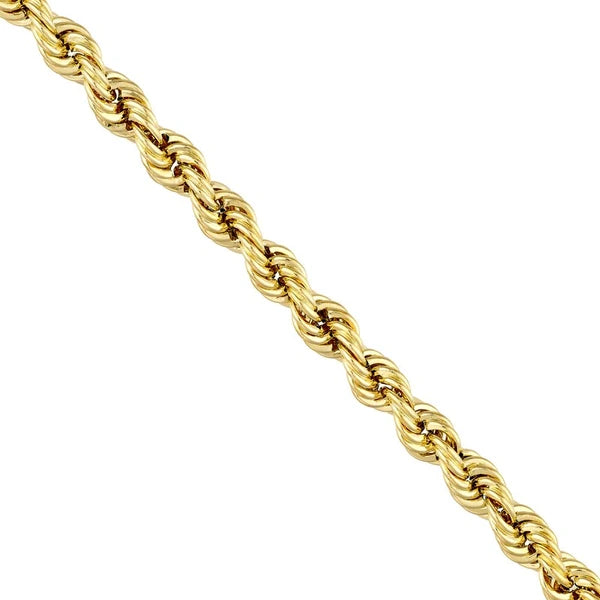 4mm Light Rope Chain with Lobster Lock