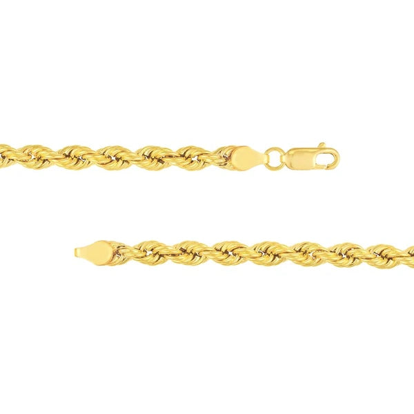 5.10mm Light Rope Chain with Lobster Lock