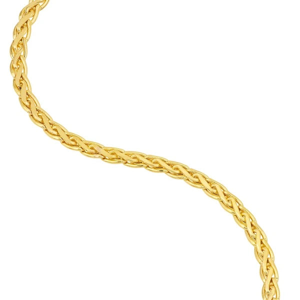 Hollow Flat Wheat Chain Bracelet