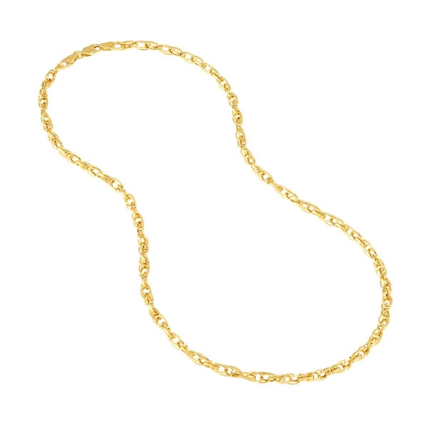 Handmade Hollow Olympia Chain