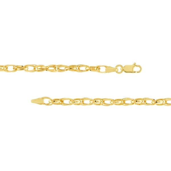 Handmade Hollow Olympia Chain