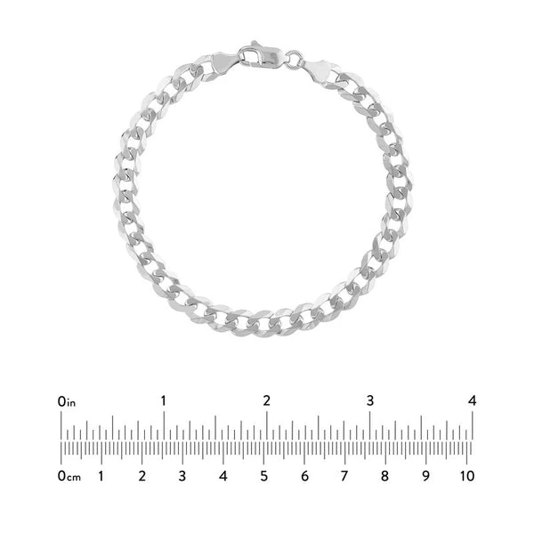 7mm Flat Open Cuban Chain