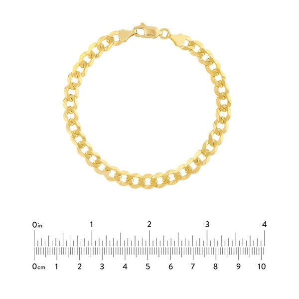 7mm Flat Open Cuban Chain