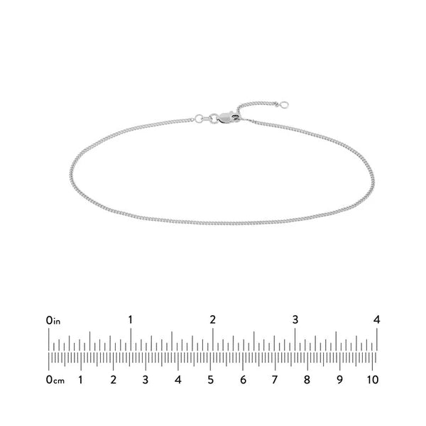 1.40mm Curb Chain Anklet